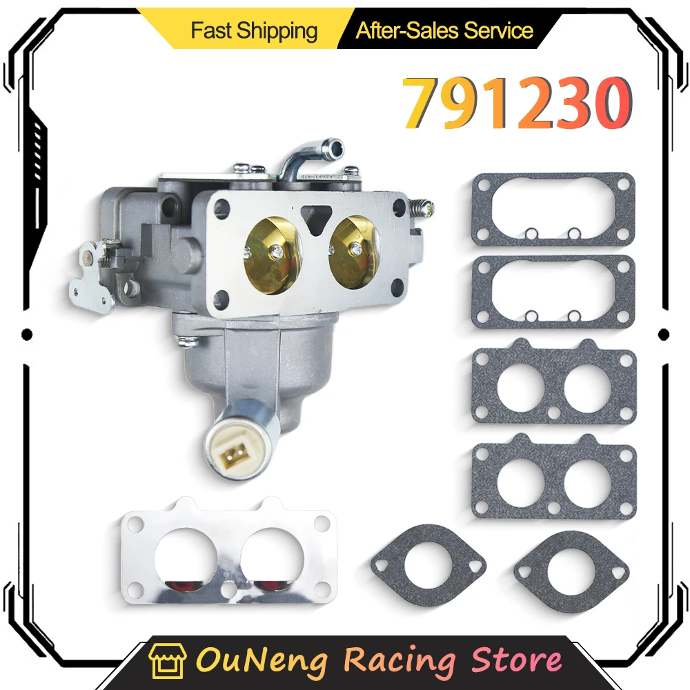 

Lawn Mower Carburetor for Briggs & Stratton 791230 799230 699709 499804 499809 V-Twin 20hp 21hp 23hp 24hp 25hp Carb