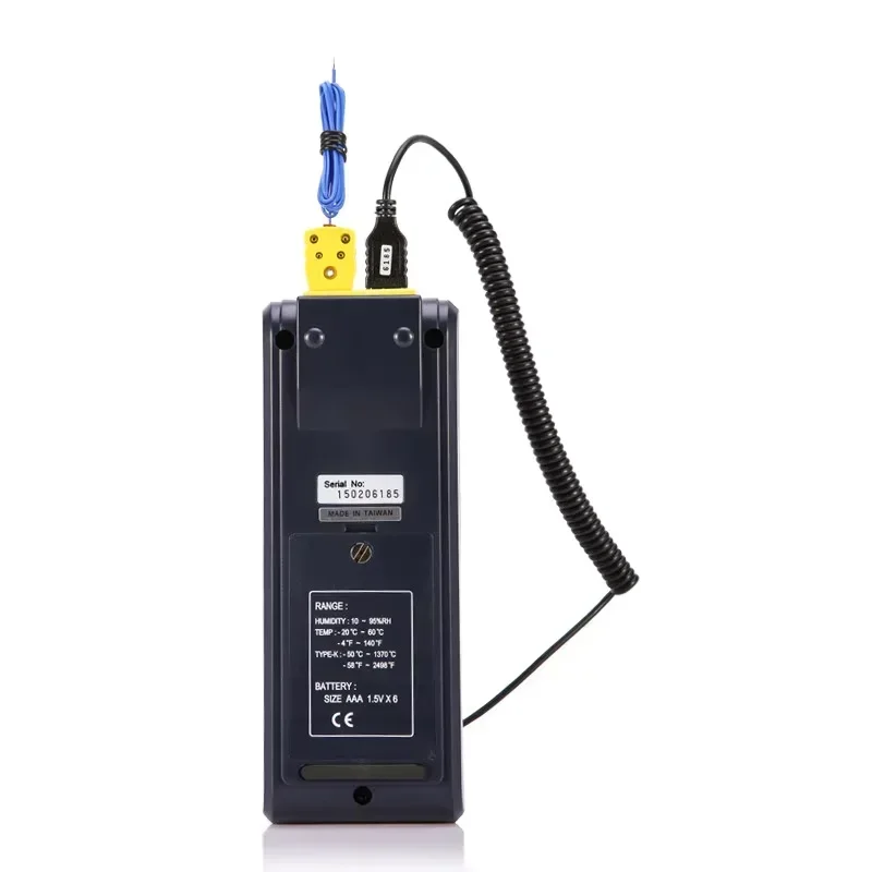 TES-1362 Periodically Print Out From Pre-Set Time Interval Printing Humidity Temperature Meter Thermometer Hygrometer