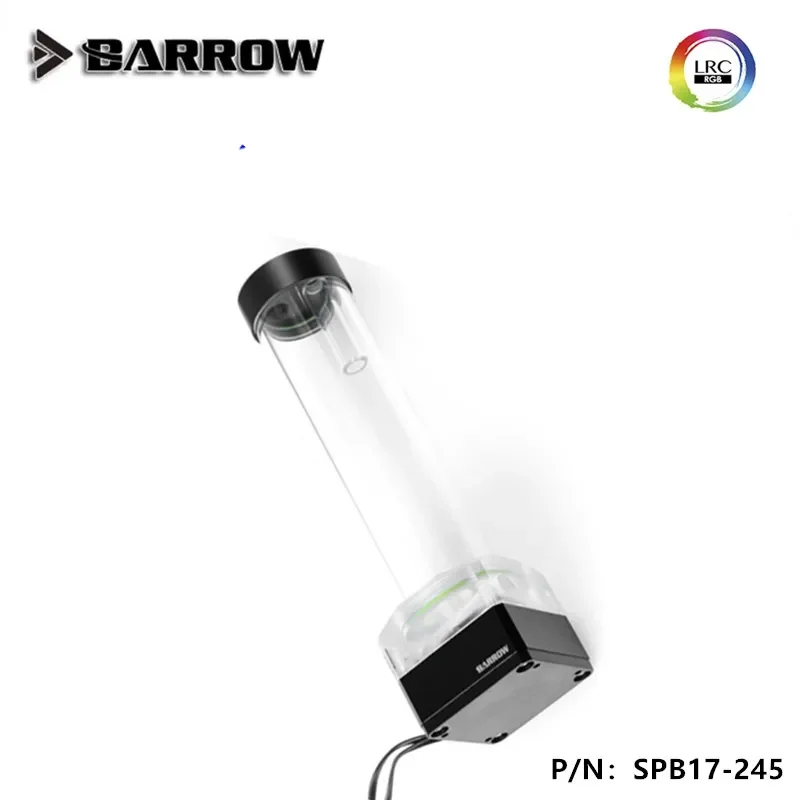 Barrow DDC Pump Reservoir Combo Kit 17W PWM PUMP +195mm 245mm/295mm Water Tank For PC Cooling System