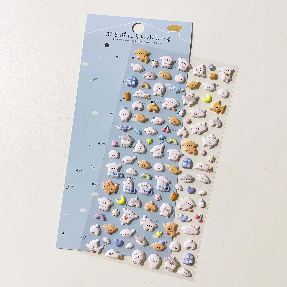 Kawaii Animals 3D Puffy Stickers Cute Cartoon Scrapbooking Sticker DIY Journal Stationery Sticker Deco Aesthetic Art image 5