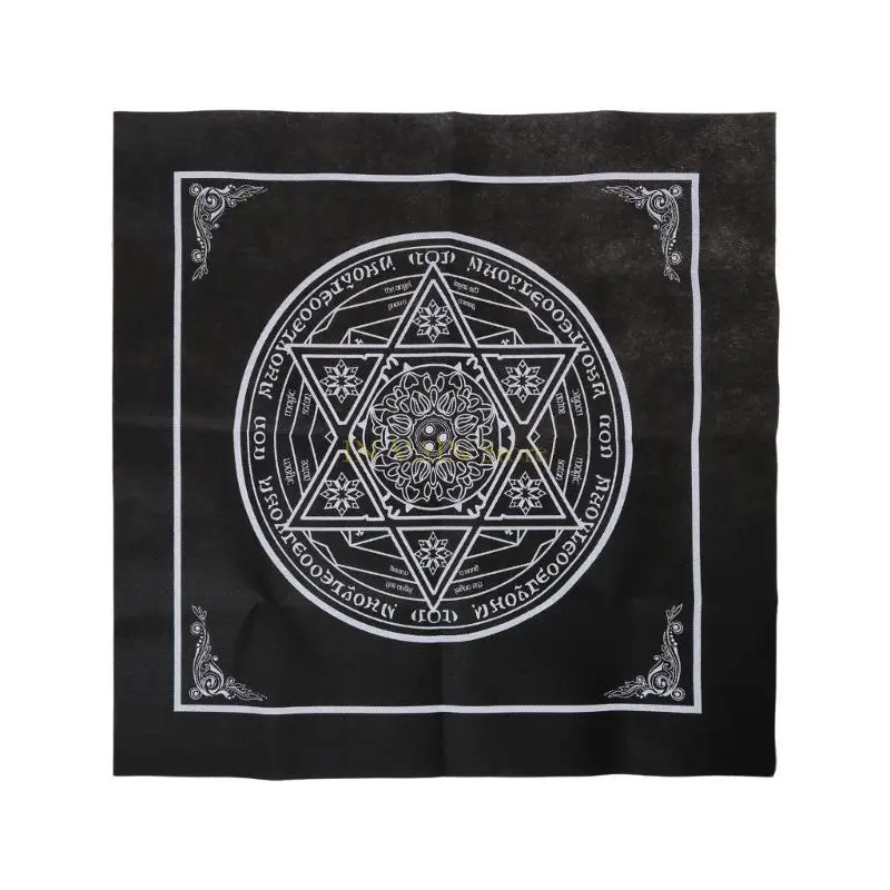 M5TC Tarot Tablecloth Guidance Board Game Divination Rug Divination Tarot Cloth