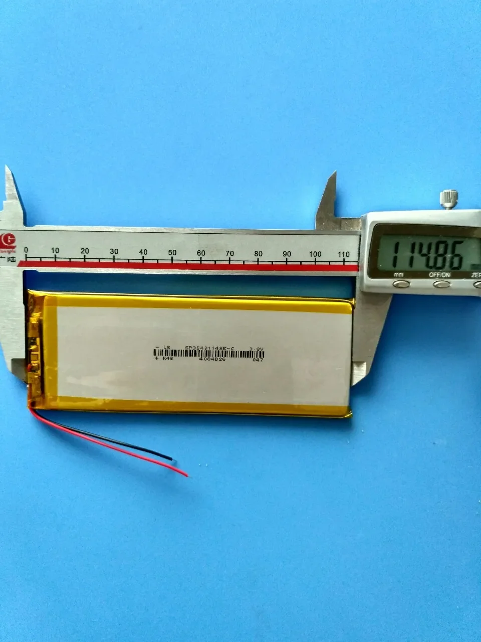 بطارية ليثيوم بوليمر 3.7 فولت 35431143046113   لوحة الهاتف المحمول المحلية 6P 2200 مللي أمبير