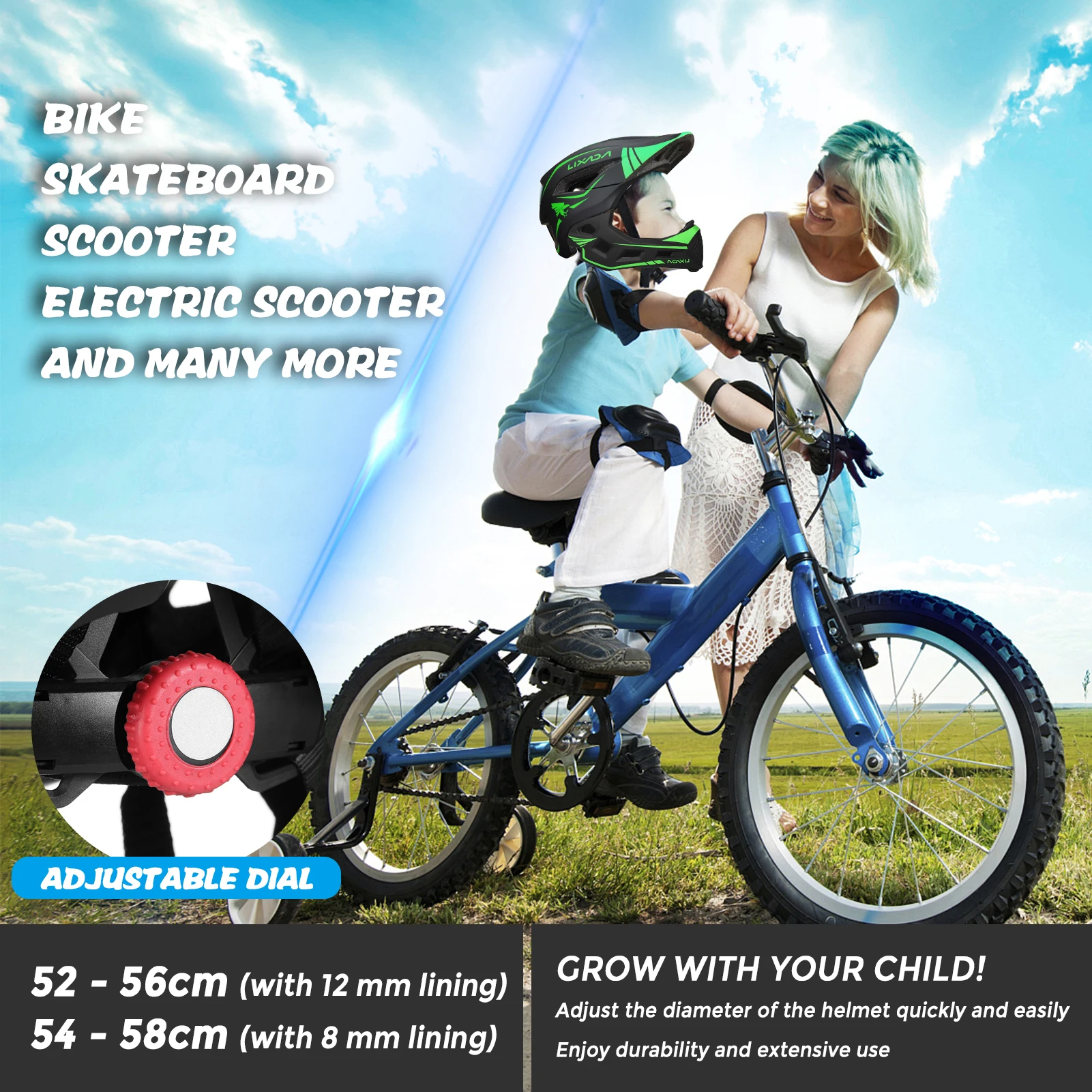 Çocuklar için çıkarılabilir ta - Cycling Protective Gear For Kids incelemesi ve fiyatı