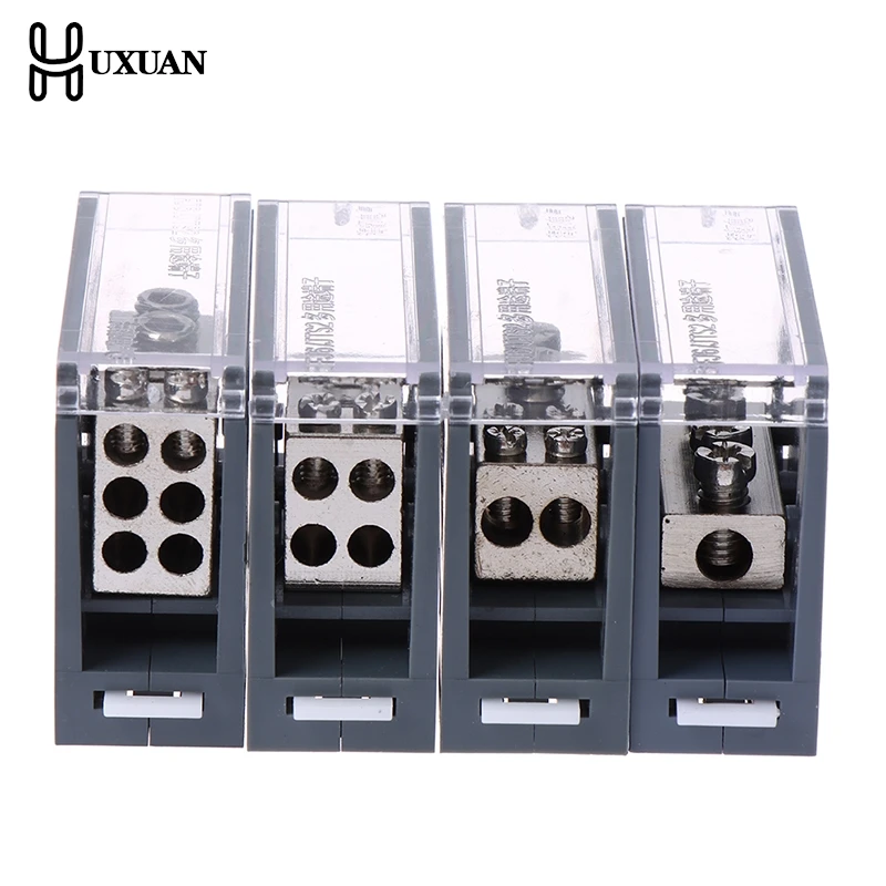 150A Din Rail Terminal Block Distribution Box One In Multiple Out Universal Power Junction Box For Circuit Breaker