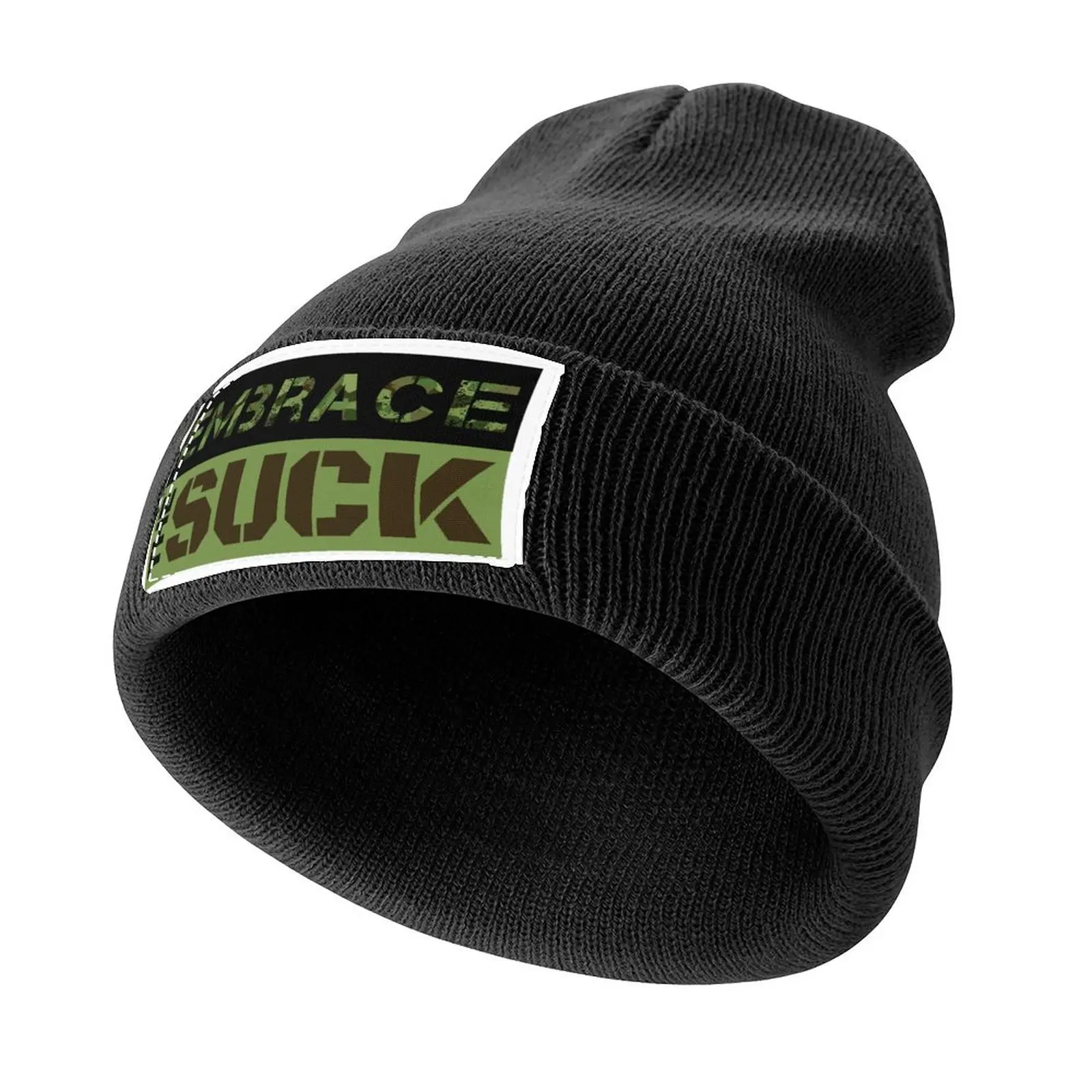 Military embrace the Suck Knitted Cap Trucker Cap New In Hat party Hat Streetwear Woman Hats Men's