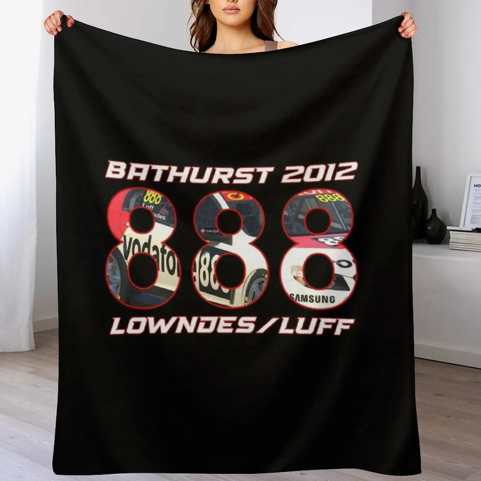 

Craig Lowndes Bathurst 2012 Throw Blanket For Decorative Sofa Decorative Beds Flannel Cute Plaid Blankets