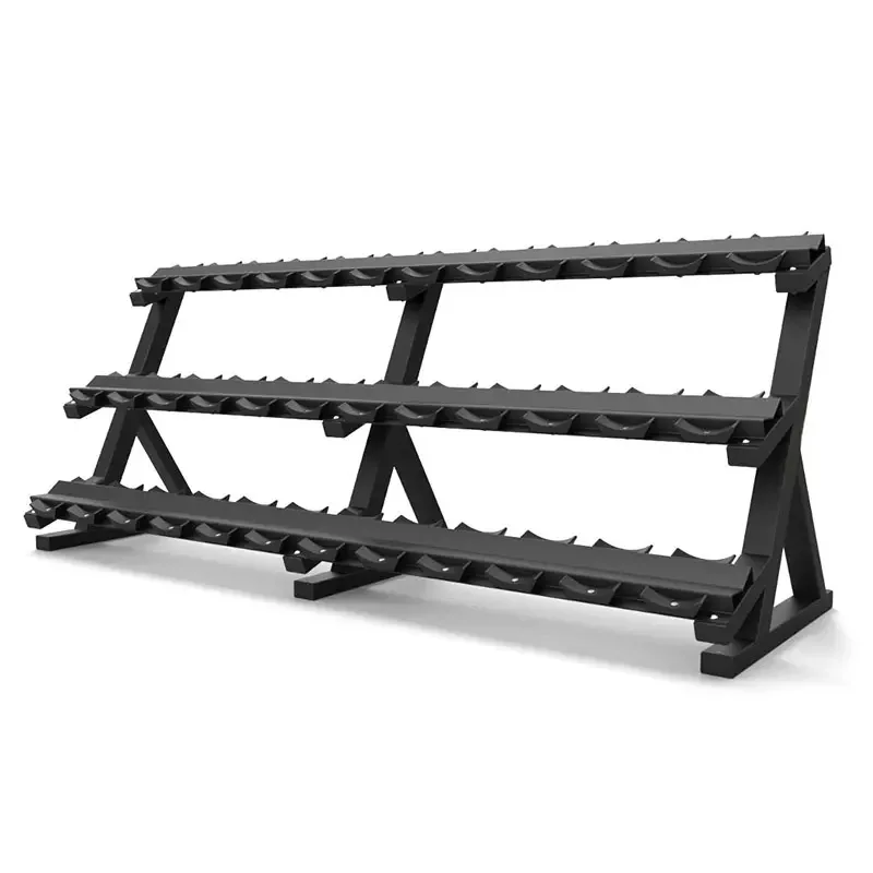 2026 Factory Wholesale Gym Adjustable Dumbbell Setting Rack Standing Weightlifting Fitness Exercise Dumbbell Storage Rack
