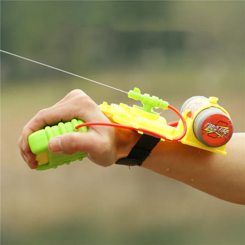 Pistola de agua de juguete para niños, juguete educativo de lucha contra el agua, muñeca de natación, pistolas de agua, regalo para niños