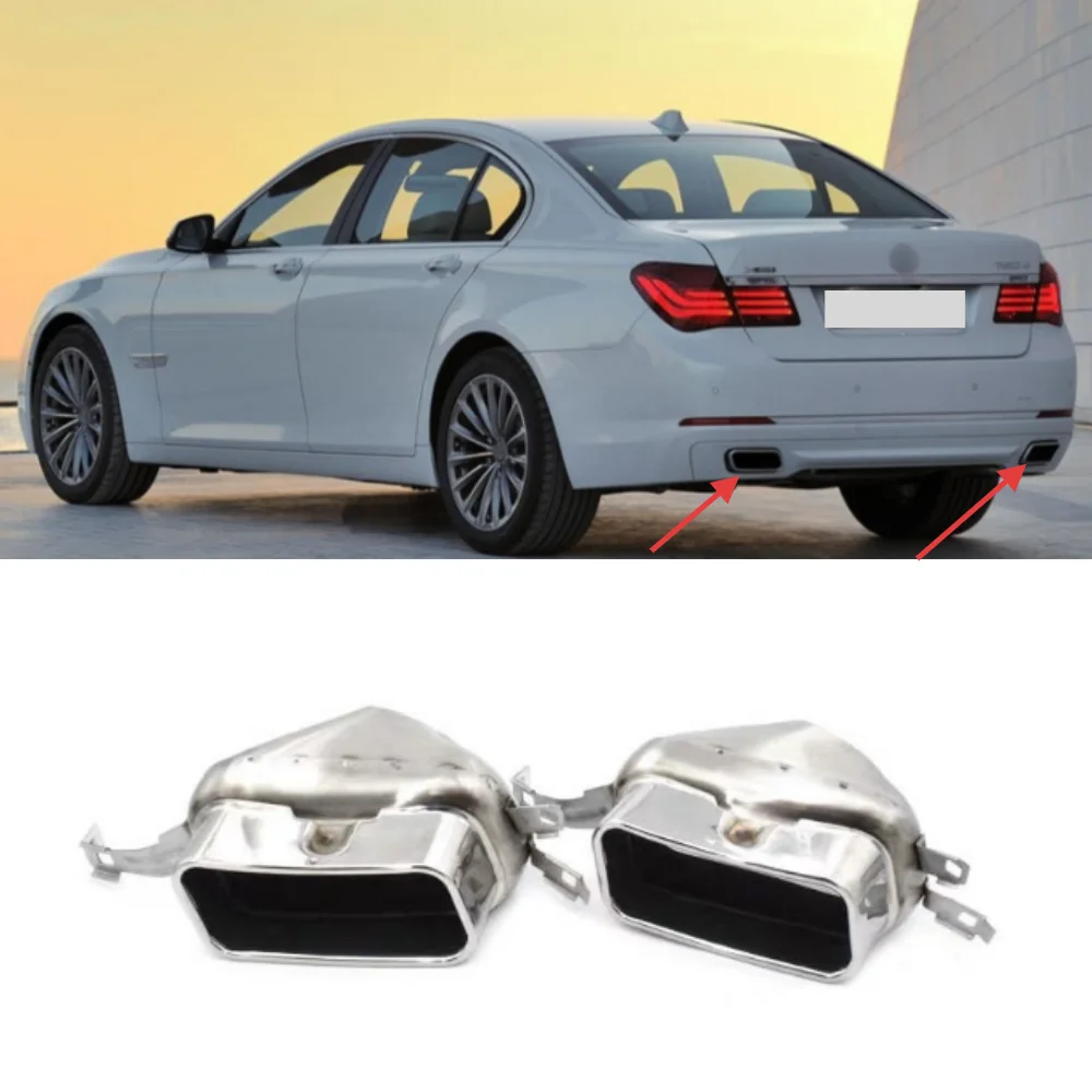 

Rear bumper exhaust pipe For BMW 7 Series F02 51127195301/51127195302