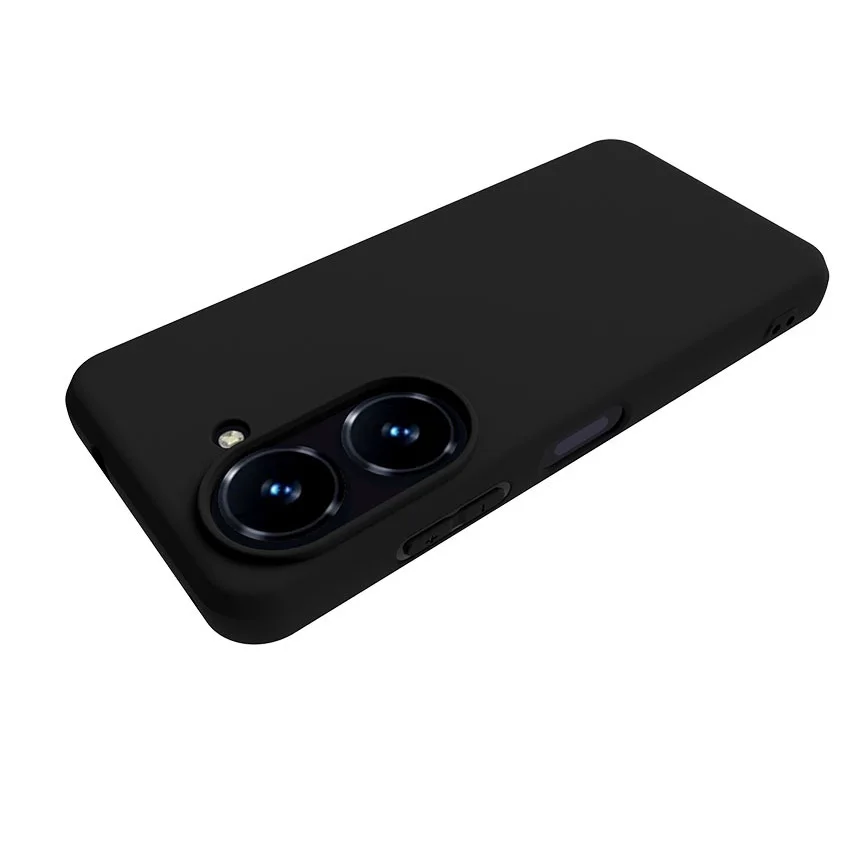 For ASUS Zenfone 9 Case Black Matte Non-Slip Skid-proof  Soft TPU Silicone Case Cover For ASUS Zenfone 10