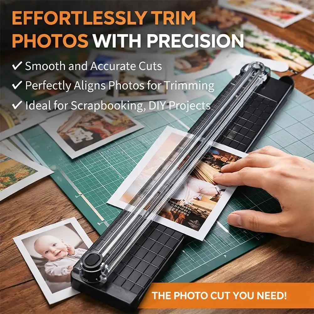 A3 Mini Paper Trimmer Paper Cutter Cutting Machine for Craft Paper Card Photo Laminated Paper Scrapbook Home Crafts Tools view 3