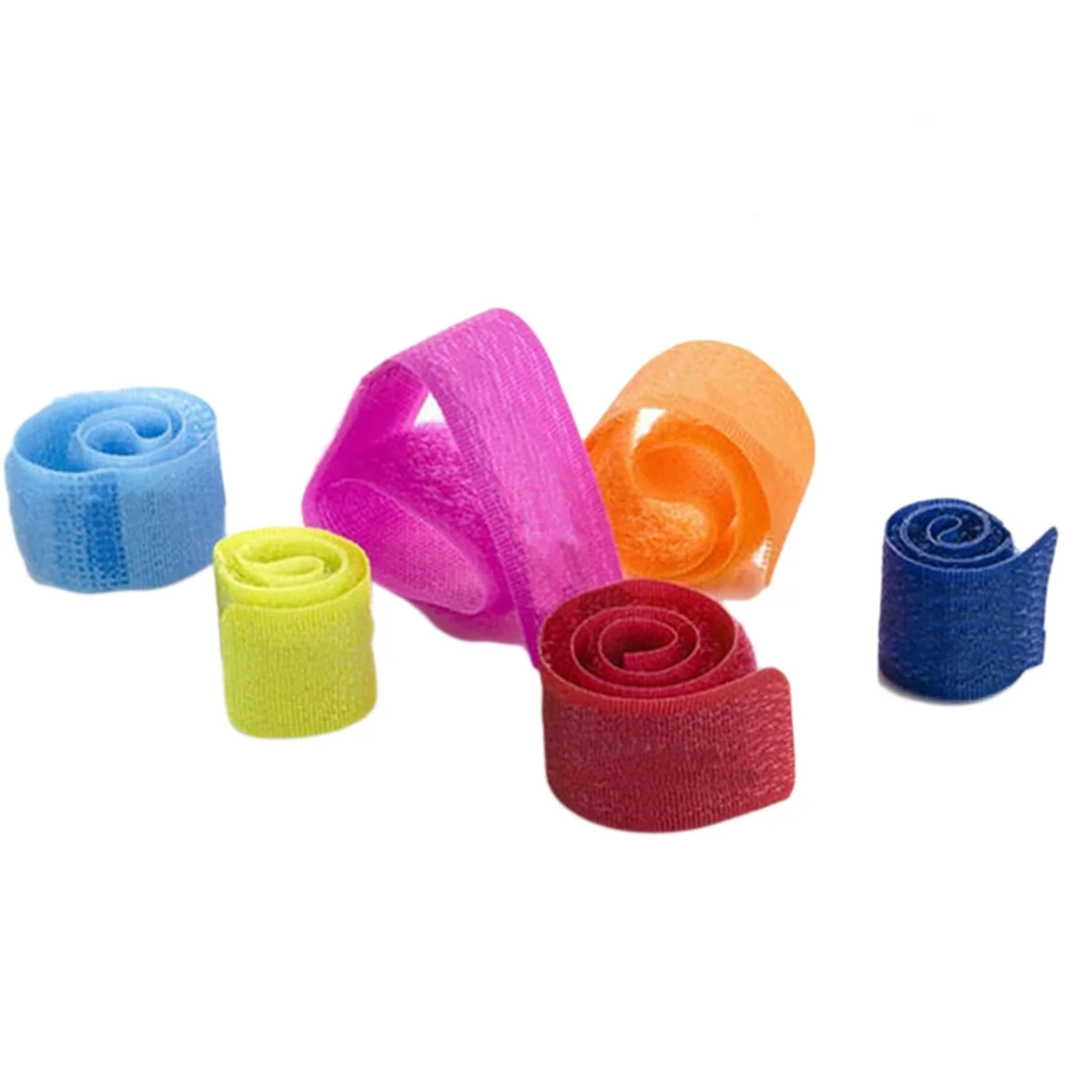 

50pcs Candy Color Cable Ties Nylon Cord ganizer Wire Management Straps Travel Home Office Computer Accessories Portable