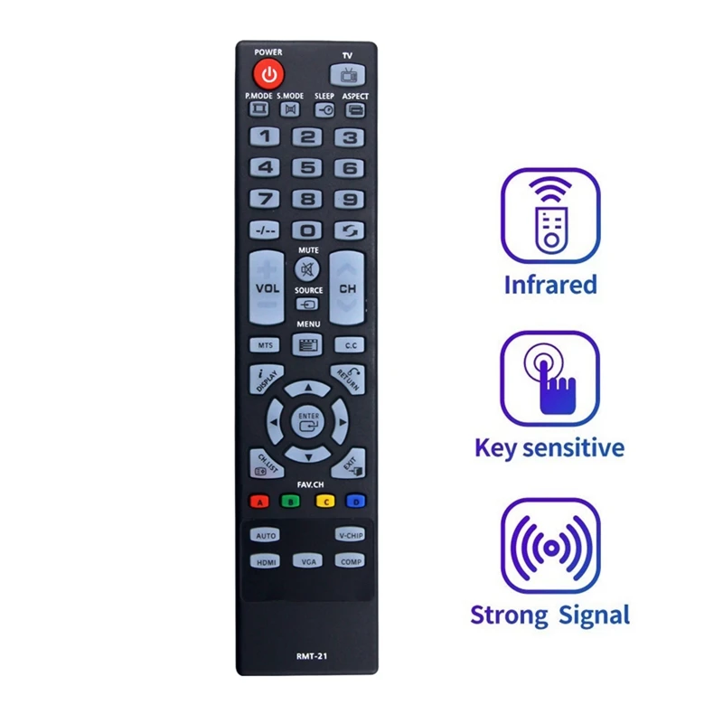 Replace RMT-21 Remote Control For Westinghouse TV CW40T2RW CW40T6DW CW40T8GW DW46F1Y1 Replacement