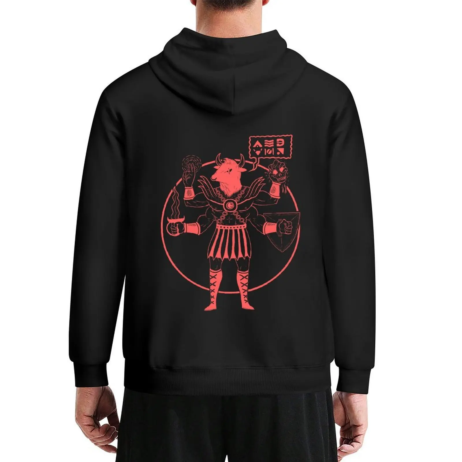 

Minotaur Of Mars ( Tuff Guy No.4 ) Hoodie autumn new products men's sweat-shirt set male clothes autumn hoodie oversize