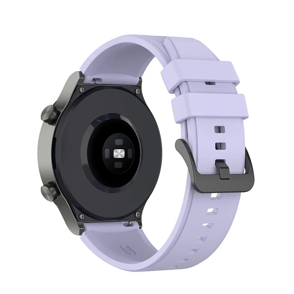 22 مللي متر 20 مللي متر حزام سيليكون لساعة هواوي 4/3/GT5/4 Pro Amazfit GTR/GTS Band سامسونج جالاكسي ساعة 4/5/6/7 40 مللي متر/نشط 2 سوار