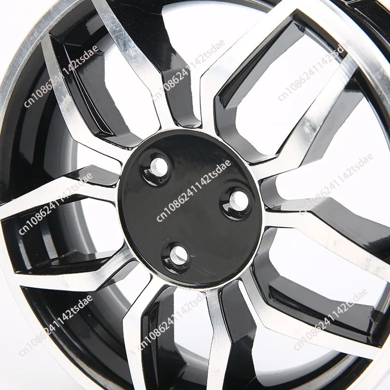 The electric wheelchair is equipped with a brushless motor and 10-inch aluminum rear wheels