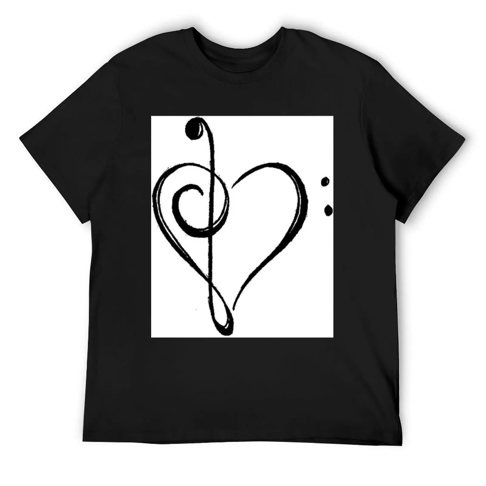 

Music Love T-Shirt cotton man t-shirts Anime t-shirt sweat men clothings