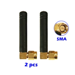 Antena WiFi 2,4 GHz/5,8 GHz banda Dual 3dbi RPSMA/SMA conector de goma Aeria para Mini tarjeta PCI Cámara adaptador USB enrutador de red