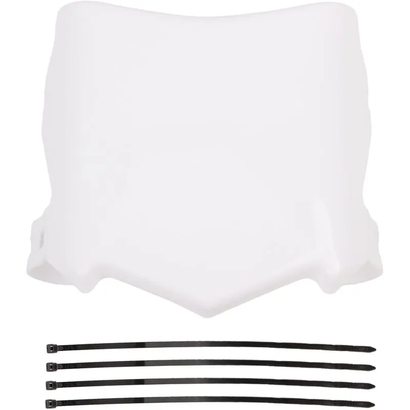 For Surron Light Bee S X Talaria Sting Motorcycle Front Number Plate White Fairing Cover Easy Install For Motocross Parts