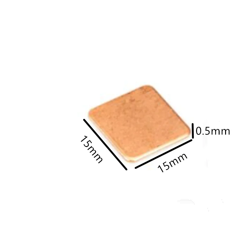 4/8pcs Pure Copper Heatsink Video Memory Module Heat Sink Radiator Cooler Cooling Plate Videocards Chips Heatsink