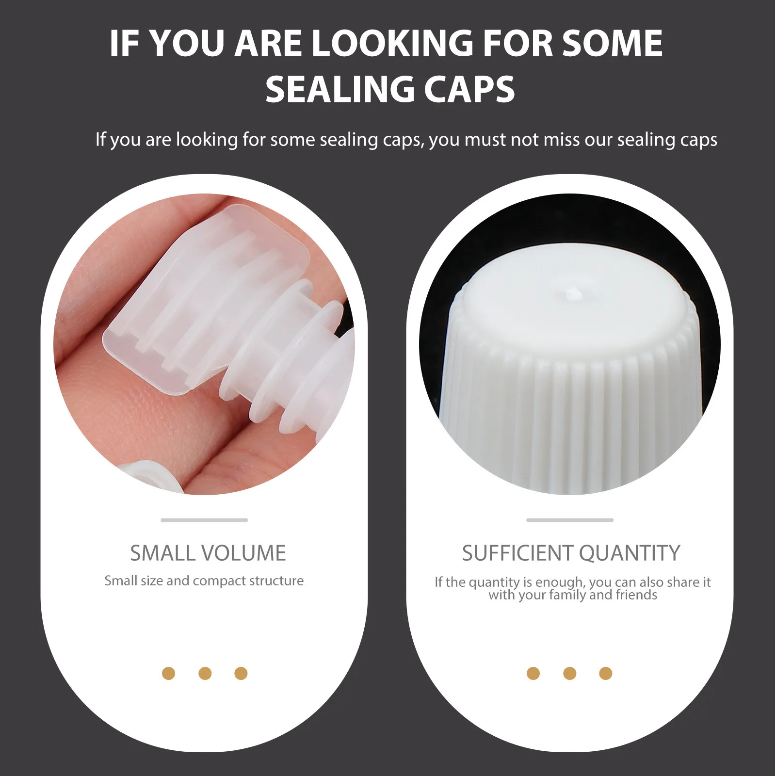 

100Pcs Spout Caps Plastic Seal Lids for Juice Food Pouches Self Standing Bag Nozzles Fresh Keeping Closure Replacement