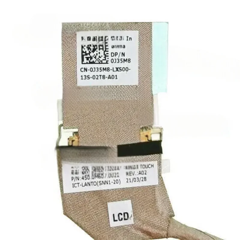 Dell Precision 5520 Latitude 3560 SP15 101IR 터치 없음 FHD LCD 케이블용 0J35M8