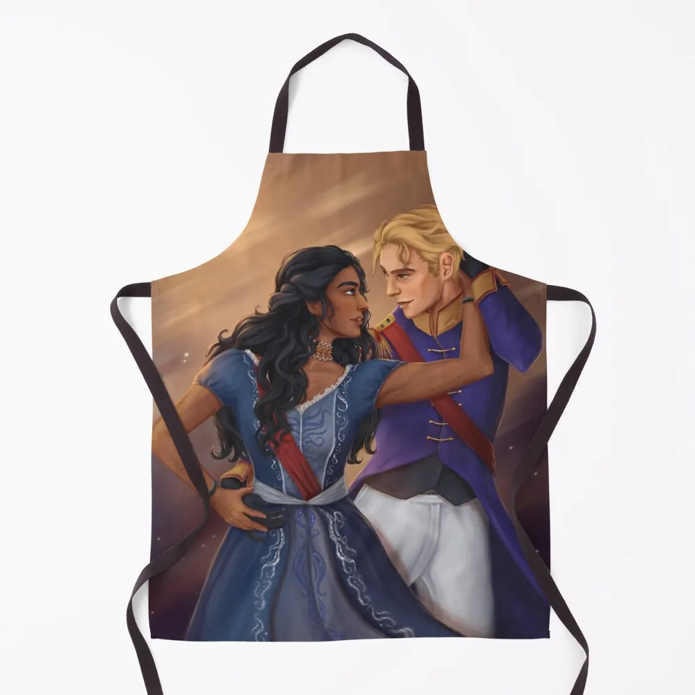 What If You Are the Queen I Want? Apron All For Kitchen And Home Manicurists chefs Apron