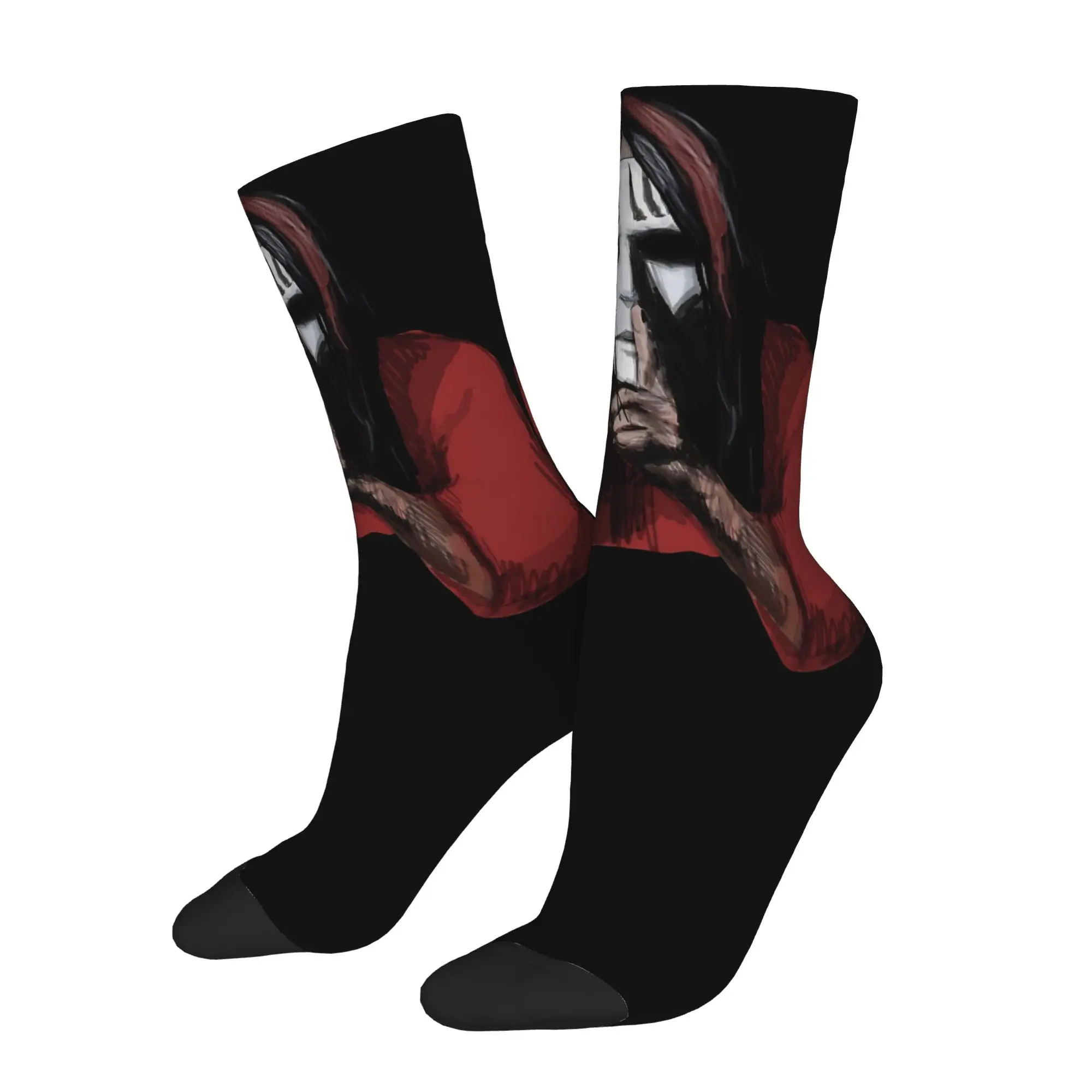 New Male Men Socks Casual Joey Jordison Heavy Metal Music Sock Polyester  Sport Women's Sock Spring Summer Autumn Winter