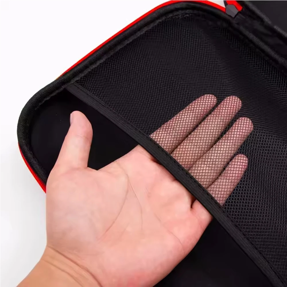 Waterproof Large Capacity Tools Bag with Red Edges for Electrician Hardware Available in 2 Sizes