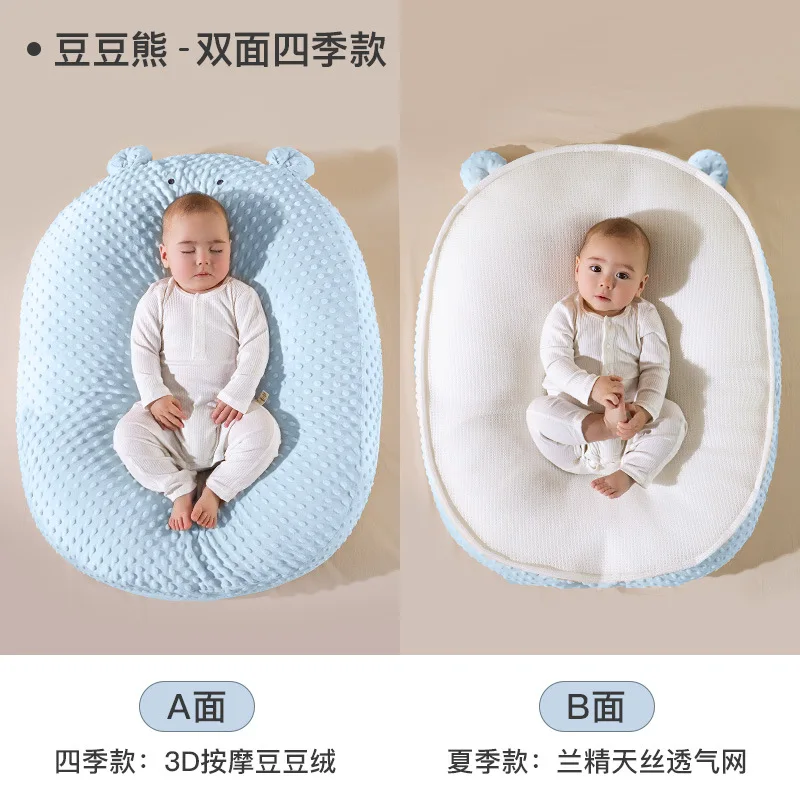 

Baby Anti Spitting Slope Pillow Baby Lying Down Slope Cushion Newborn Feeding Tool Nursing Pillow