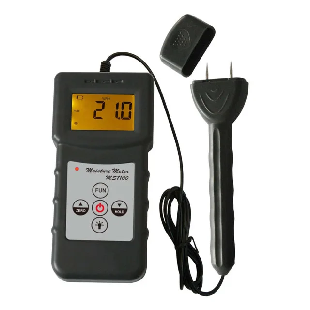 

High quality MS7100C Cotton Lint, Cotton, Seed-cotton Digital Moisture Meter/Analyzer 7%-40%