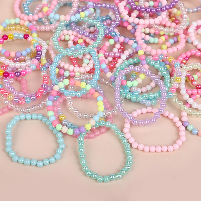 10/20 Stück Armband-Sets, böhmische handgefertigte bunte Perlenarmbänder für Frauen, Sommer, Strand, Regenbogen-Blumen-Armband, Boho-Schmuck