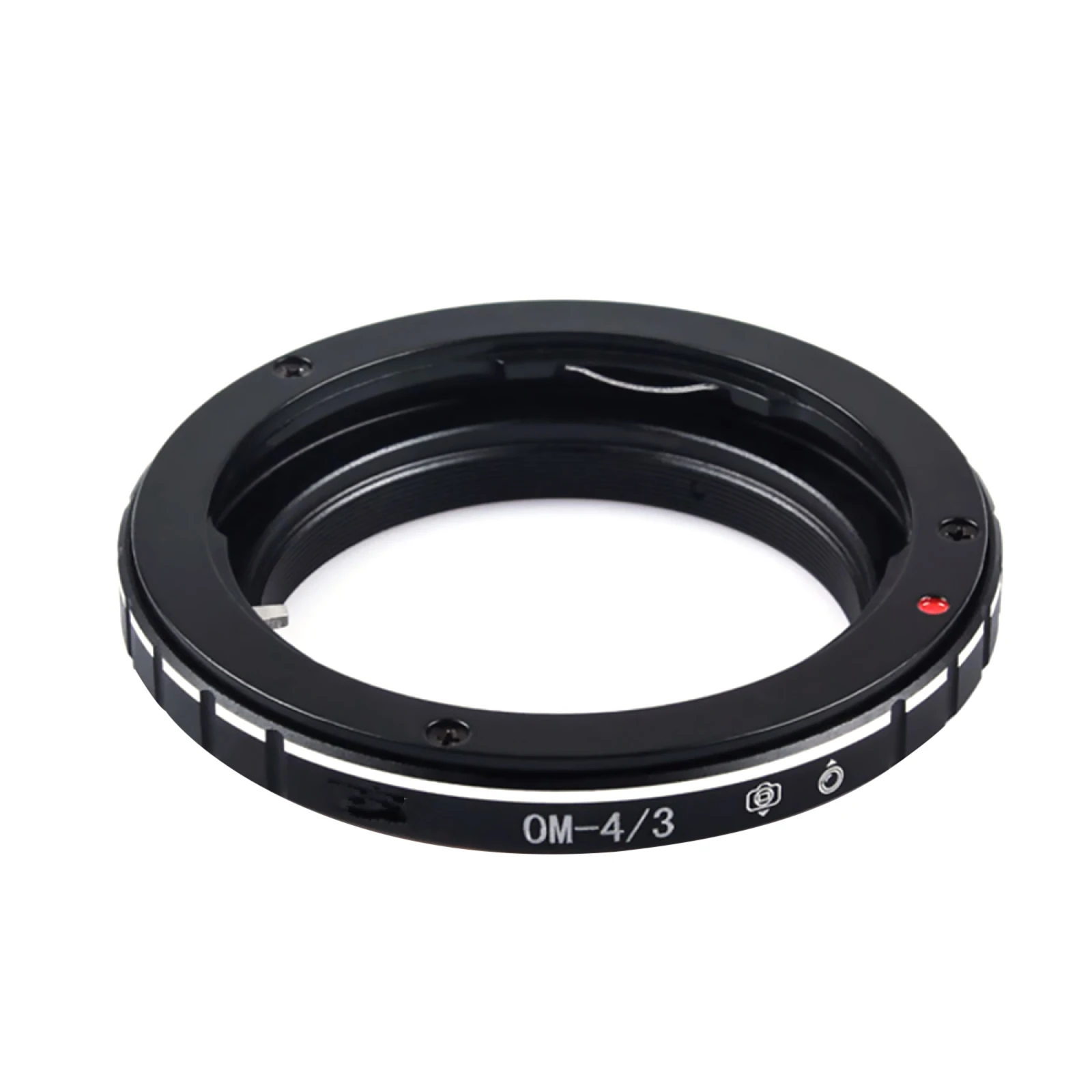 OM-4/3 Lens Adapter Ring For Olympus OM Lens to 4/3 Four Thirds Camera Mount Adapter Ring E-620 E600 E450 E-520 E5 E-3 Accessory