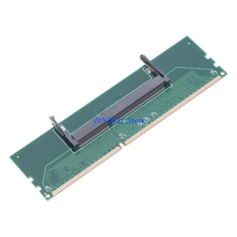 F3KE DDR3 204Pin to 240Pin Lod DDR3 Laptop SO DIMM to Desktop DIMM Memory Card Adapter