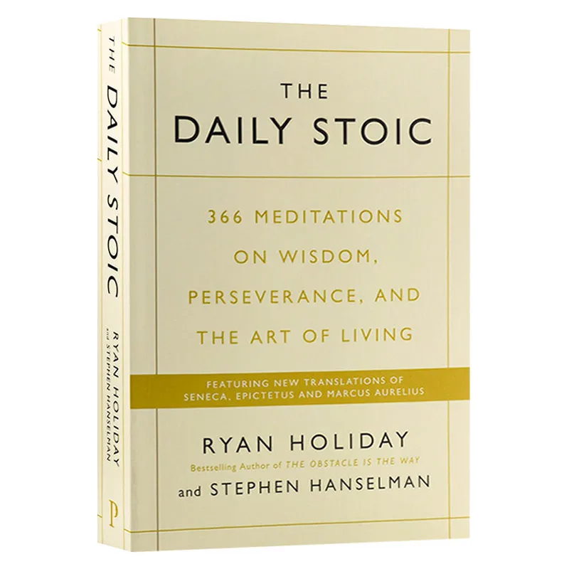 

The Daily Stoic, Самые продаваемые книги на английском языке, книги для самопомощи 9781781257654