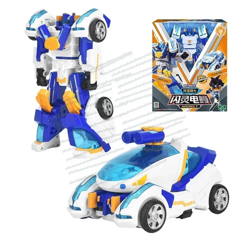 In Stock New Galaxy Detective Tobot V Transforming Robot Car Toy Cartoon Brothers Anime Transforming Car Toy