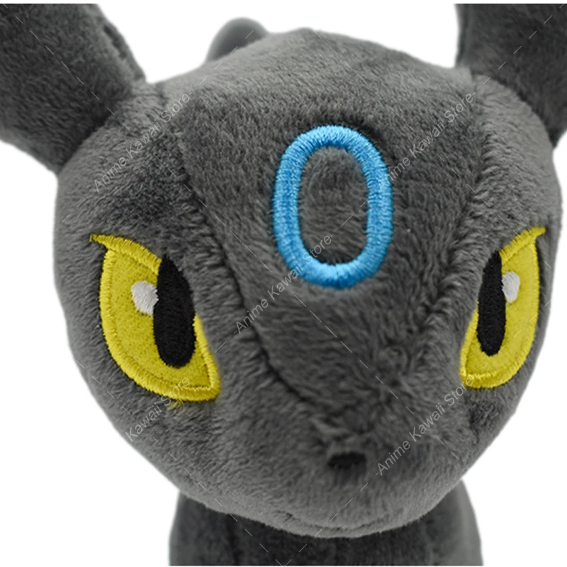 Umbreon juguete de Peluche de Pokémon, muñecos de animales de dibujos animados, Kawaii, Eeveelution, Umbreon