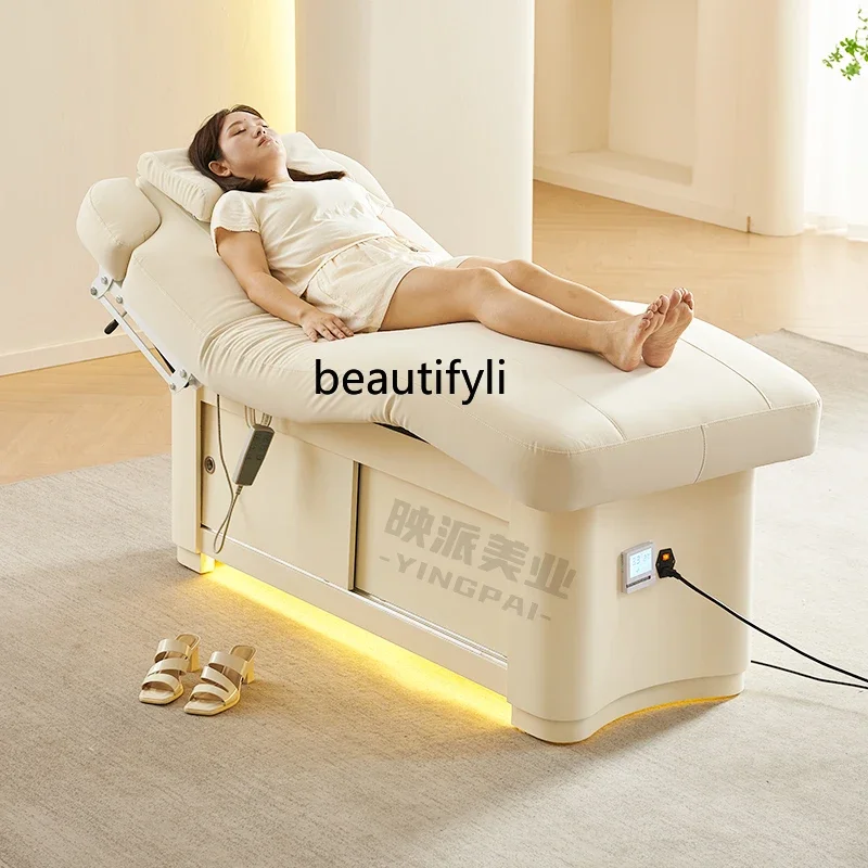 AAHigh-End Electric Beauty Bed Massage Couch Massage Bed Beauty Salon Dedicated Physiotherapy Bed