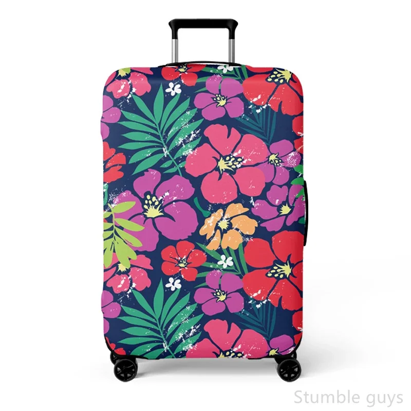 

Protective Elastic Luggage Cover Anti-Dust Anti-Scratch Stretchy Suitcase Cover Useful For Road Trips Fits 18-32 Inch