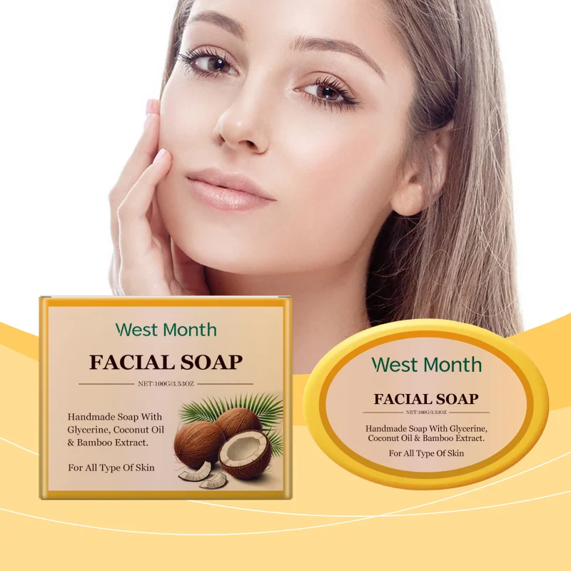 

Facial Cleansing Soap For Moisturizing Skin, Hydrating, Gentle Cleaning, Softening, Refreshing And Oil Control