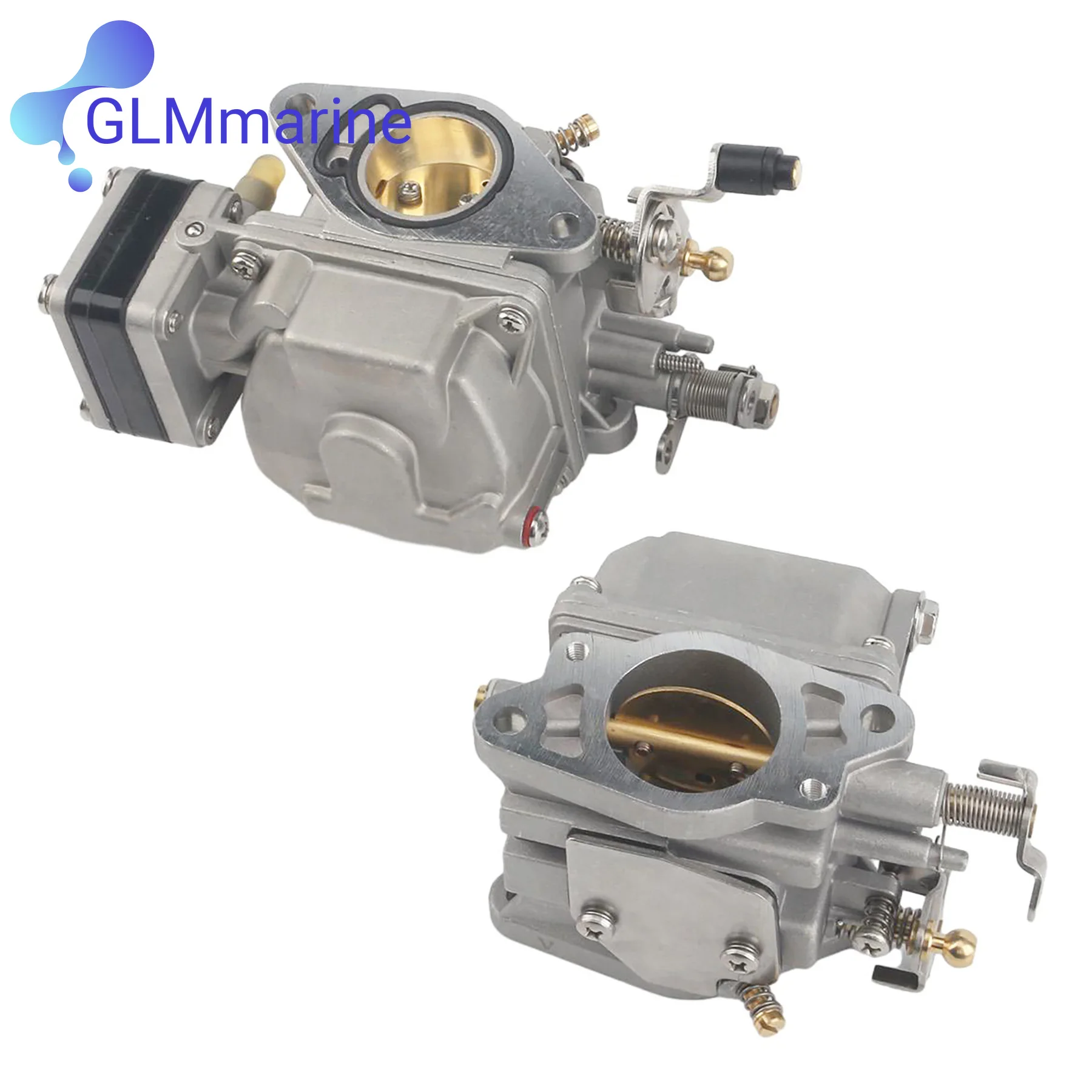 For Yamaha 6L2-14302 Outboard Carburetor Kit 6L2-14301 2 Stroke 20HP 25HP Motor Replaces 6L2-14301-00/01/02 6L2-14302-00/01/02 image 6
