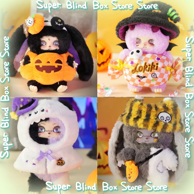 

Подлинная новая серия Lokiki Trick Or Treat, эксклюзивная глухая коробка на Хэллоуин, загадочная коробка, милая виниловая кукла, украшение, кулон, подарок для девочки