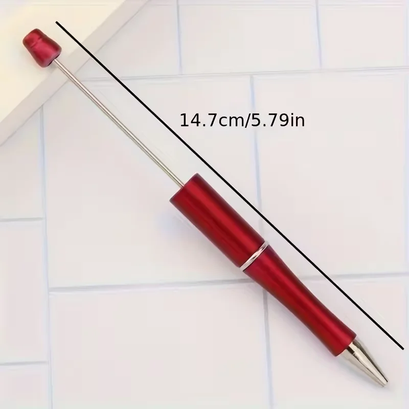 50 pieces / 25 pieces of random color beaded ballpoint pens, DIY handmade beaded craft items