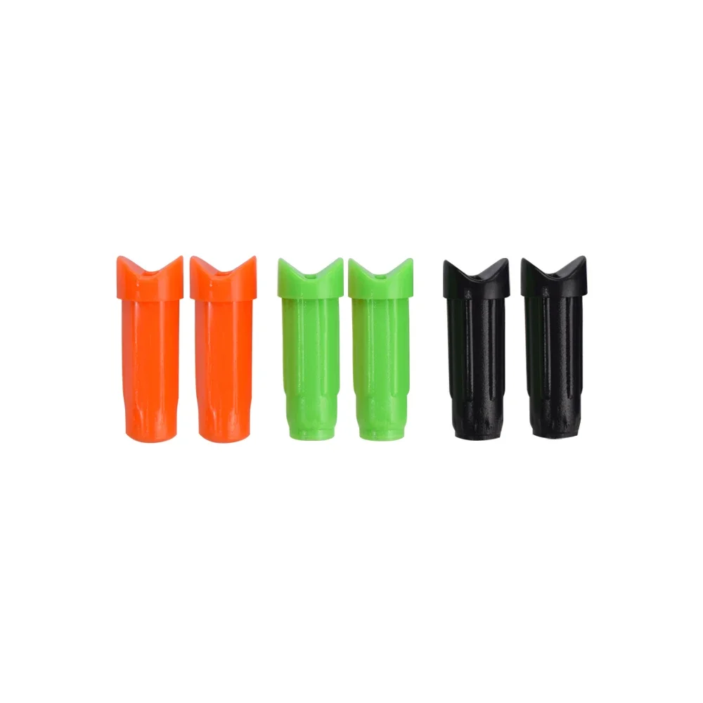 100Pcs Plastic Knock Crossbow Bolts Plastic Nock for 7.62mm Carbon Bolt Moon Nocks Archery Hunting Shooting