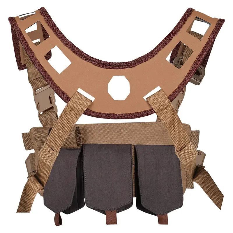 World Rebirth Zora Bennett Tactical Vest Cosplay Fantasy 2025 Movie Jurassic Costume Disguise Accessories Adult Women Party Prop