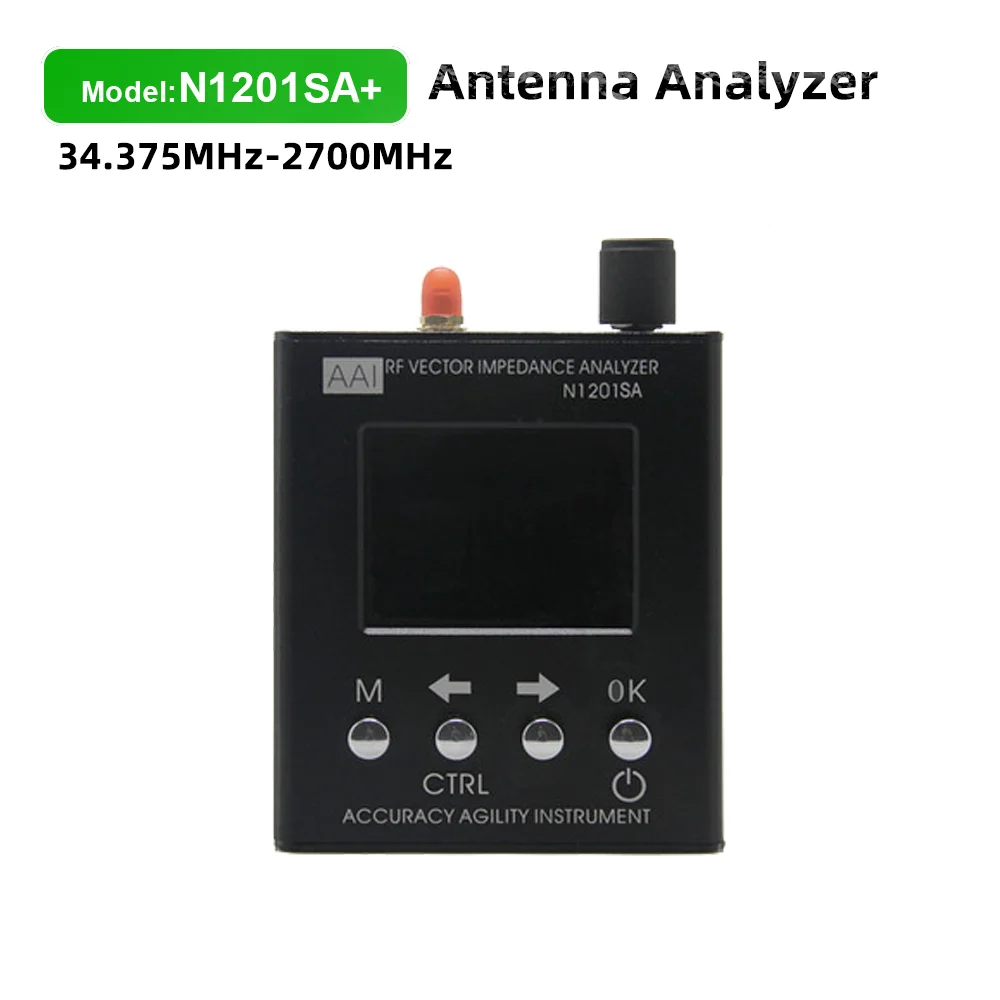 Analizator antenowy AAI N1201SA N1201SA + 34.375MHz-2.7GHz UV RF impedancja wektor migacz widma miernik impedancji/narzędzia SWR