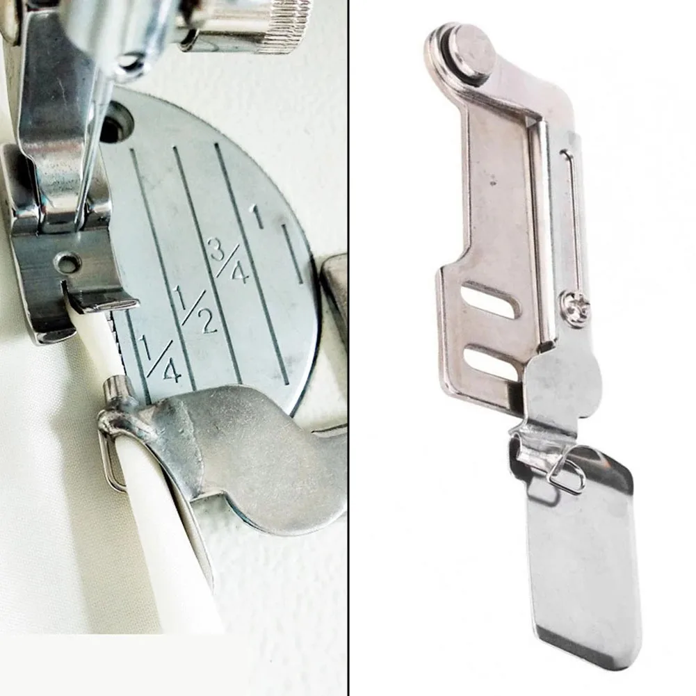 F503 Industrial Hemming Tool Compatible with Standard Industrial Sewing Machines for Consistent Double Fold Hem Application