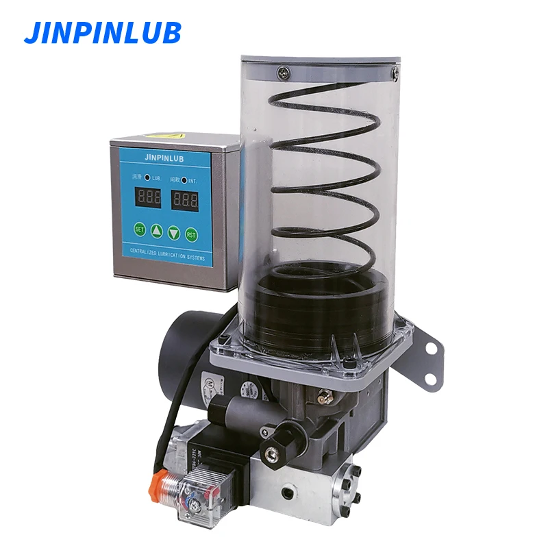JINPINLUB JHG3 precise pressure relief grease lubricator with timer for single line automatic lubrication system