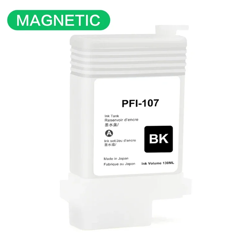 Imagem -03 - Cartucho de Tinta Recarregável para Canon Pfi107 Ipf670 Ipf680 Ipf685 Ipf770 Ipf780 Ipf785 Ipf670 Ipf770 Ipf 670 Pfi107 Pfi 107