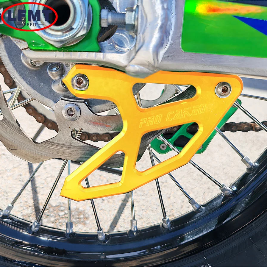 스즈키 RM125 RM250 RMZ250 RMZ450 RMX450Z RM RMZ 125 250 450 RMX 450Z 2004-2020 CNC 알루미늄 리어 브레이크 디스크 보호 커버